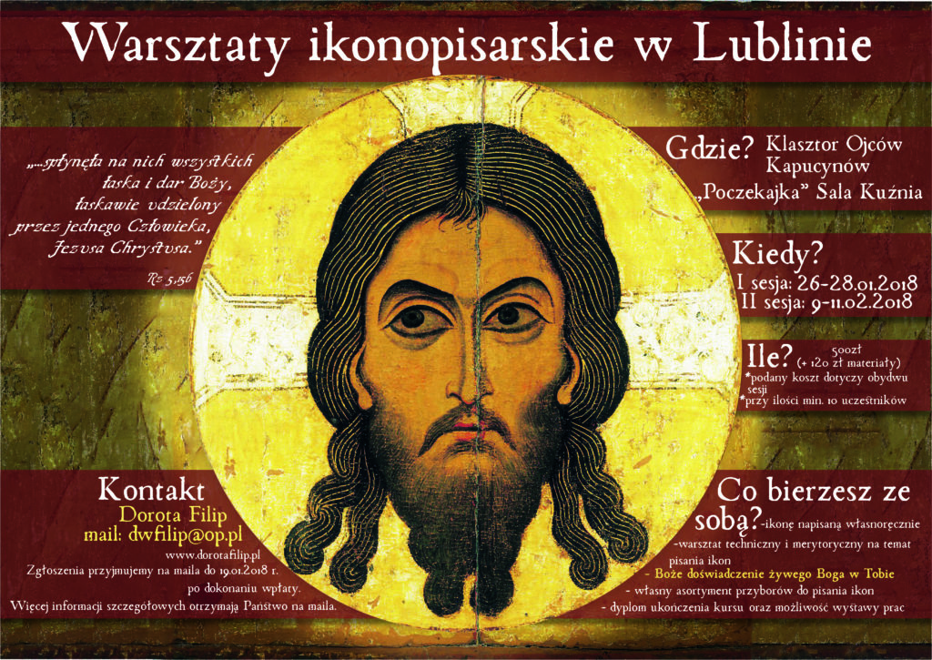 Warsztaty ikonopisarskie na Poczekajce