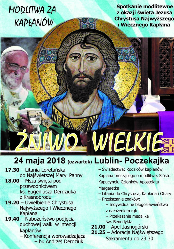 „ŻNIWO WIELKIE” - Modlitwa  za Kapłanów