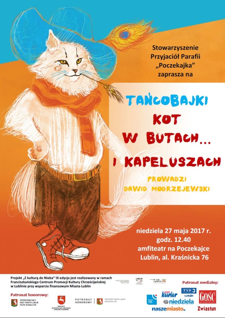 Tańcobajka „Kot w butach... i kapeluszach”  dla dzieci i nie tylko....