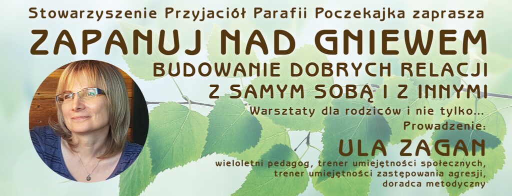 Warsztaty „Zapanuj nad gniewem”