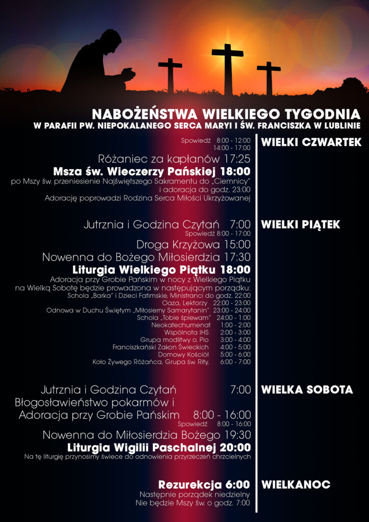 Triduum Paschalne - porządek